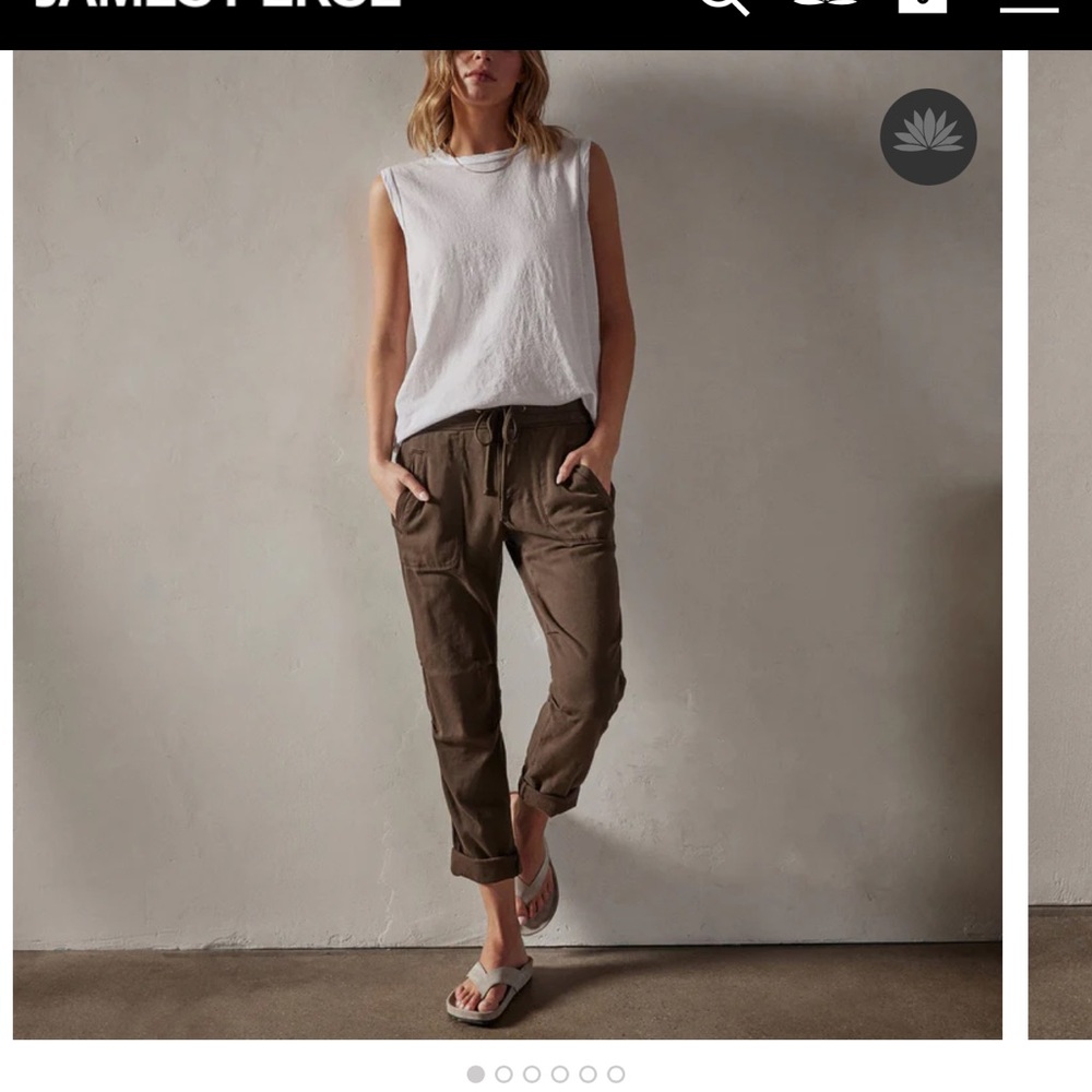 Women's Brown Straight Leg Pants